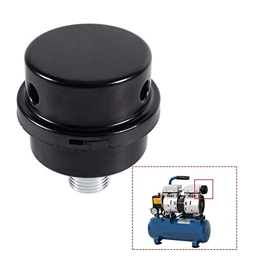 2PCS Silencer Filter, Air compressor Filter ompressor Filter, Intake Filter, Sound Muffler for Air Compressor, Silencer, Fliter (3/8 PT 16mm)