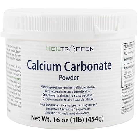 Heiltropfen Calcium Carbonate Powder Supplement Cover