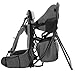 ClevrPlus Cross Country Baby Backpack Carrier, Grey, Toddler Hiking Backpack with Comfortable Seat, Adjustable Straps & Belt, Foldable Frame Lightweight Large Capacity Child Carrier for Outdoor