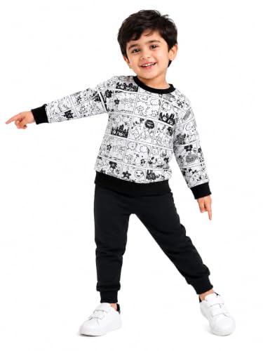 Image of TuddyBuddy Boys & Girls Half Sleeves T-shirt & Lounge Pant Nightwear Set - 100% Cotton Jersey
