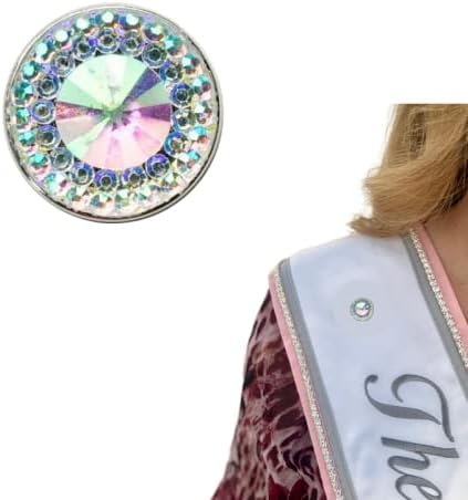 The Queen's MagnetAB Queen Magnet Pageant Contestant Number Sash Fashion Accessory Brooch The Queen's Magnet