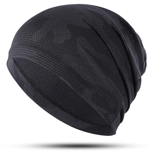 Image of WTACTFUL Cooling Skull Cap Breathable Mesh for Men Women | Lightweight Mesh Thin Quick-drying Moisture-Wicking Motorcycle Cycling Summer Sports Helmet Liner Hard Hat Liner