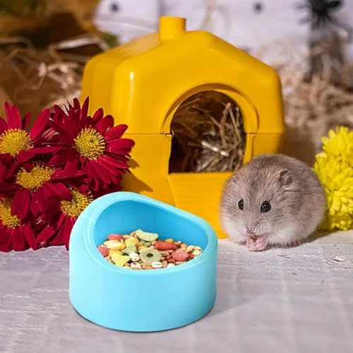 Pixaro Hamster Keramik Futterschalen - 3 Stück Anti-Biss Futterschalen Napf für Haustiere, Feeder, Hamster Water Bowl, Kleintiere Keramik Futterschale