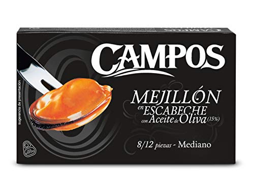 Mejillón En Escabeche 8/12 Piezas-Mediano 115 G