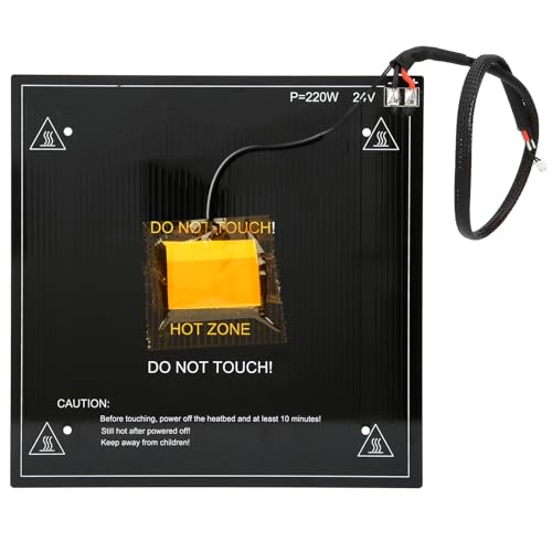 Printer Heating Bed Plate for End -3 Pro, Stable and Durable Replacement for Hot Bed, Suitable for Industrial Use