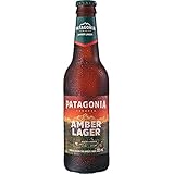 Cerveja Patagonia Amber Lager, 355ml, Long Neck