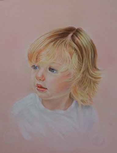 Custom Child Portrait Painting, Pastel Portrait From Photo, Custom Art