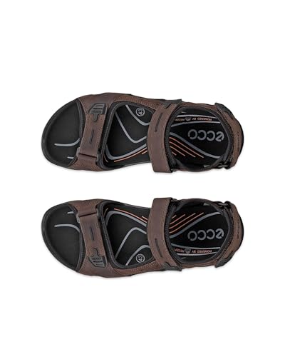 Image of ECCO Offroad Mocha Regulars Width Men Flat Sandals - UK 8