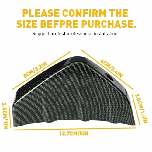 Diffuseur de lèvre de pare-chocs arrière Mazda 3 5 6 CX-7 - 6