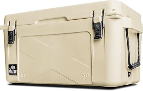 Box Professional Grade Cooler, 50 Qt, Sand