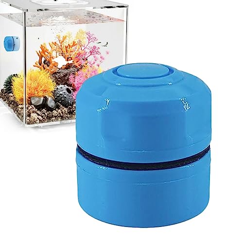 Youding Cepillo magnético para acuario, limpiador de cristales de acuario, raspadores de limpieza de algas, buen magnético para limpiar ventanas de vidrio y peceras