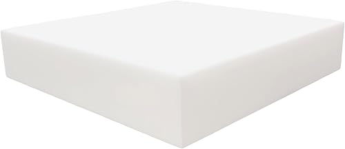Vista 22 de FoamRush Cojín de espuma para tapicería de alta densidad de 4 x 22 x 24 pulgadas, espuma cuadrada para sillas de comedor, reemplazo de cojín