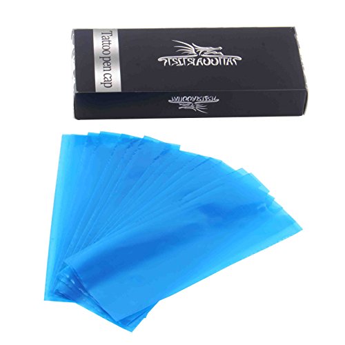 Yilong 200Pcs Cartridge Tattoo Machine Pen Type Covers Bag Protect The Tattoo Machine #TOP6