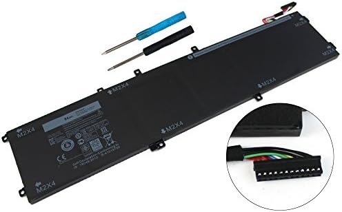 FLYTEN NEW 4GVGH Laptop Battery For Dell XPS 15 9550 Series,Precision 5510 5520 M5510 M5520 Series,Fit P/N 1P6KD 5XJ28 6GTPY 12 Months Warranty