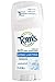 Toms Of Maine Natural Deodorant Stick Unscented, 2 Count