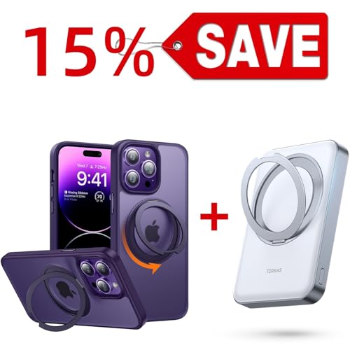 TORRAS 10000mAh Magsafe Power Bank — Buy Together to Save 15%