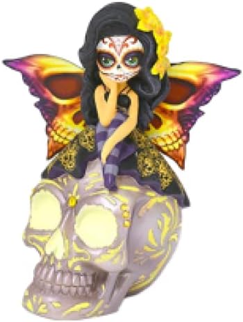 Gallery Marketing Group The Hamilton Collection Jasmine Becket-Griffith Spirit of The Inspiring Hope Glow in The Dark Sugar Skull Decor