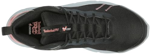 Timberland PRO Timberland PRO Women's Setra Mid Composite Safety Toe Industrial Athletic Work Shoe, Black/Grey/Rose-2024 NEW, 9 M US