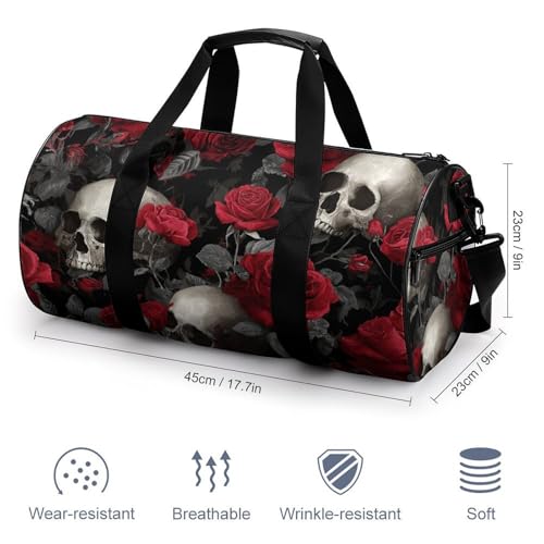 Bolsa de viaje cilíndrica espaciosa para llevar todo tu equipaje 2