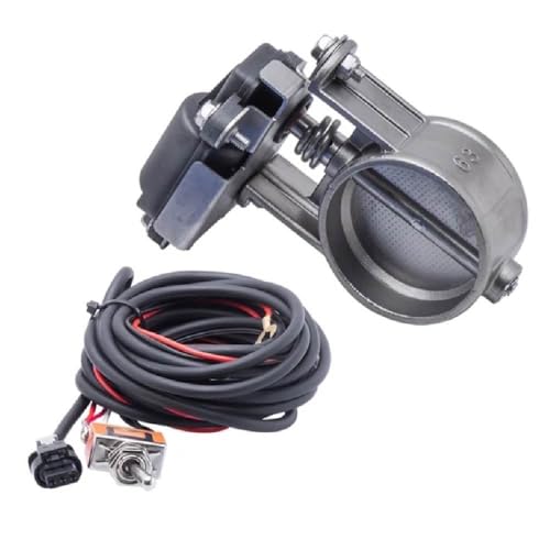 マフラー 可変 バルブ トグルスイッチ 開閉 ストレート/サイレンサー 切り替え 51mm/63mm/76mm スカイライン AE86 ハイエース インプレッサ アルトワークス ジムニー ラングラー 86 GR BRZ シビック コペン アルファード キャ