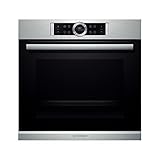 Bosch HBG675BS1 Serie 8 Einbau-Backofen / A+ / 71 L / Edelstahl / Klapptür / TFT-Display / 13 Beheizungsarten / AutoPilot 10 / EcoClean Direct / 4D Heißluft / Schnellaufheizung - 2