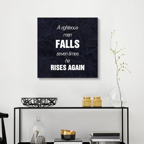 Lienzo motivacional moderno de 20x20 cm, el cuadro perfecto para decorar tu hogar 4