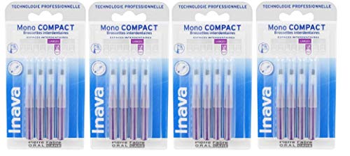 Inava Brossettes Mono Compact Violet 1,8 mm nettoient les espaces inaccessibles