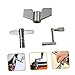 3pcs Drum Keys Set Durable Tuning Wrenches for Drummers Z-shaped T-shaped Square Hole Tools Essential Drum Regulator for Quick Adjustments