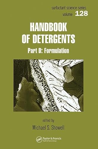 Handbook of Detergents (Surfactant Science)