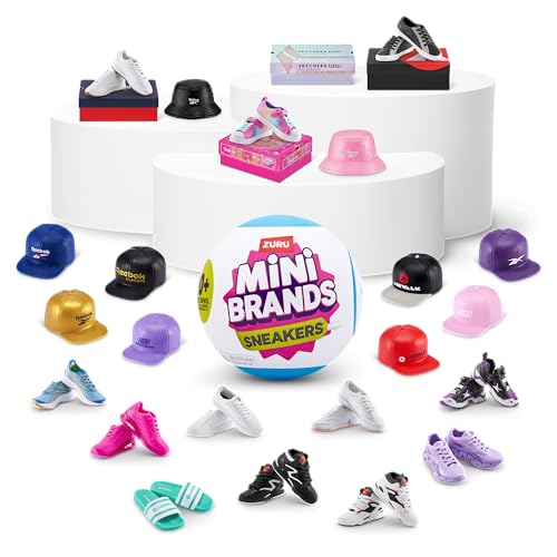Mini Brands Sneakers lot de 2 capsules de mini baskets de collection - 3