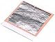 100% reine Blattsilber Essbar in Lebensmittelqualität, 60mm x 60mm, 20 Stück