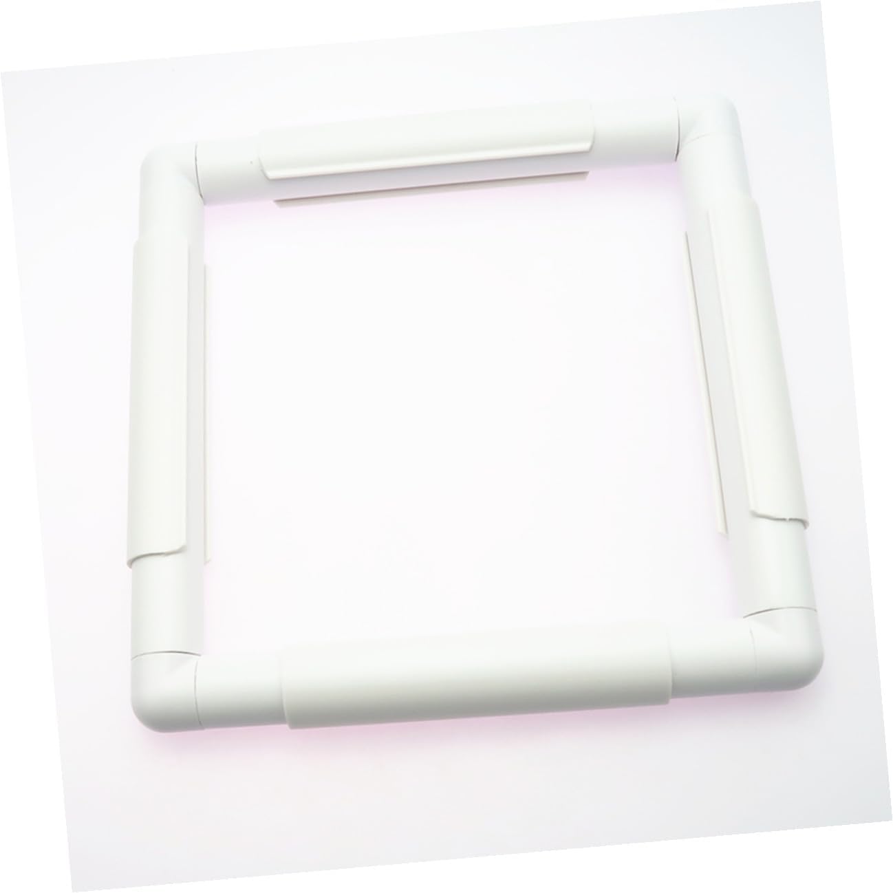 PRETYZOOM Square Clip Embroidery Frame Clamp Frame for Cross Stitch Quilting Needlepoint Lightweight Easy Assemble