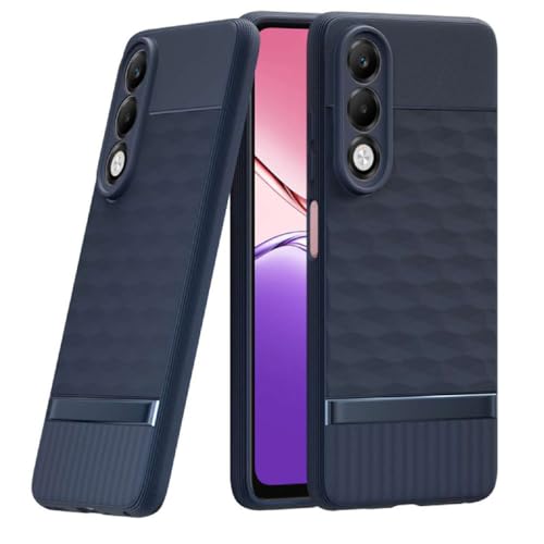 Image of Shockproof Case for Oppo K13x 5G | Full Camera Protection | TPU Flexible Back Cover for Oppo K13x 5G (Steel Blue)