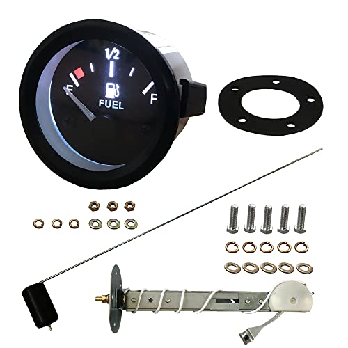 52mm Fuel Level Gauge Kit with Fuel Tank Sending Unit