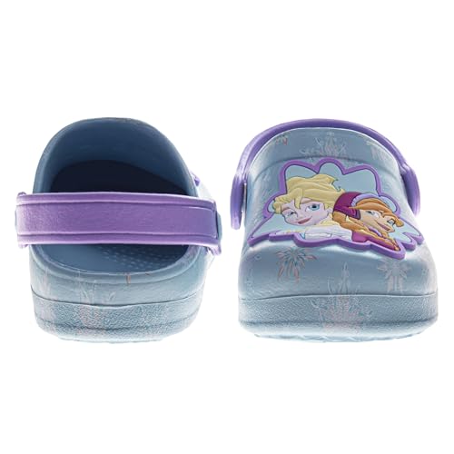 Disney Characters Clog Sandal Waterproof Slip-On Slides for Girls Stitch Frozen Minnie Mouse Closed Toe Clogs (Sizes: 5-10 Toddlers / 11-12 Little Kids)3