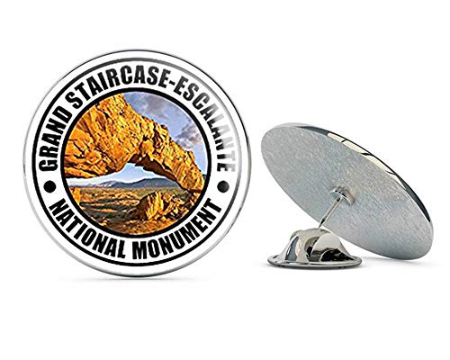 Round Grand Staircase Escalante National Monument (Travel rv Utah) Metal 0.75
