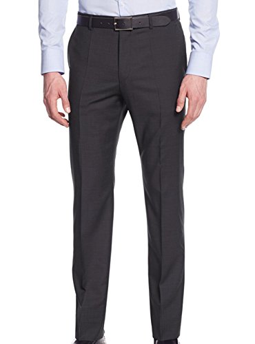 Nicoletti Men's Two Button 2 Piece Modern Fit Suit Working Buttonholes Jacket4