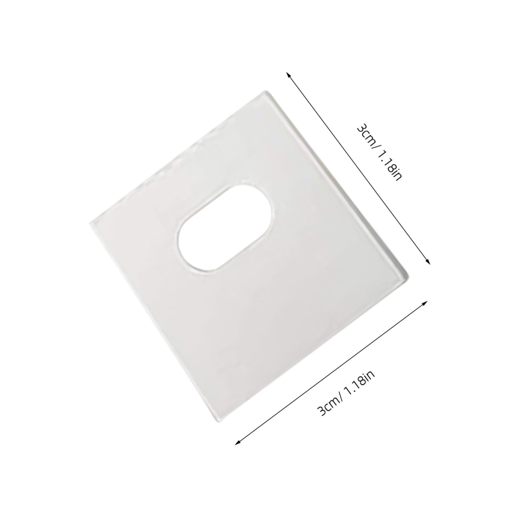 Toyvian 60 Piezas Unidades Pestañas Reparadoras para Persianas Verticales Accesorios Prácticos para Reparación de Lamas Compatibles con Vinilo Tela y Algodón Kit Económico para Cortinas