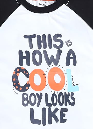 Image of Tonyport Boys Printed T-Shirt & Shorts