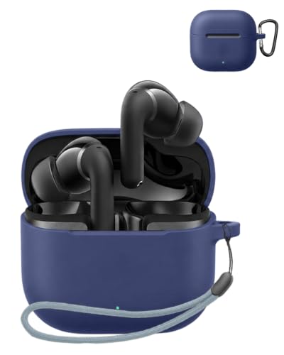 For Anker Soundcore P42i �P�[�X YAJOJO ���C�����X �C���[�z�� �[�d�P�[�X�J�o�[ �J���r�i�E�L�[�`�F�[���t�� �V���R���ی�P�[�X �����h�~ �ϏՌ� �h�o �L�Y�h�~ �w��h�~ Anker Soundcore P42i �Ή�(�u