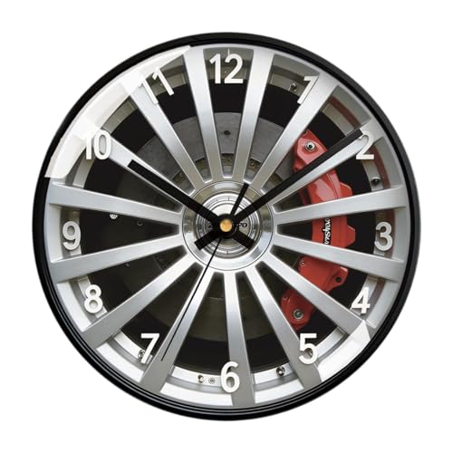 Horloge murale silencieuse sans tic-tac acrylique moderne - 2