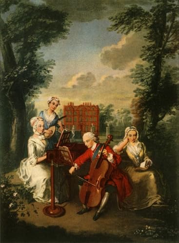 Frederick Louisof Wales Peinture Murale Toile Premium de Célèbres Tableaux