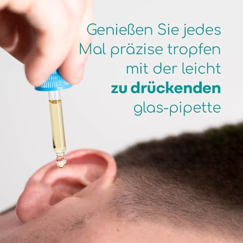 Medi Grade Ohrenreiniger - Set mit Olivenöl-Spray und 3 x Sanften Quad-Stream Spitzen - Wiederverwendbare Ohrenschmalz Entferner–Ohr Reinigung von Zuhause aus - Ohrenschmalz Entfernen und Besser Hören