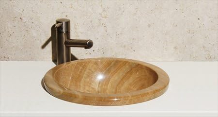 Deck Mount Sink Brown Sugar Polished