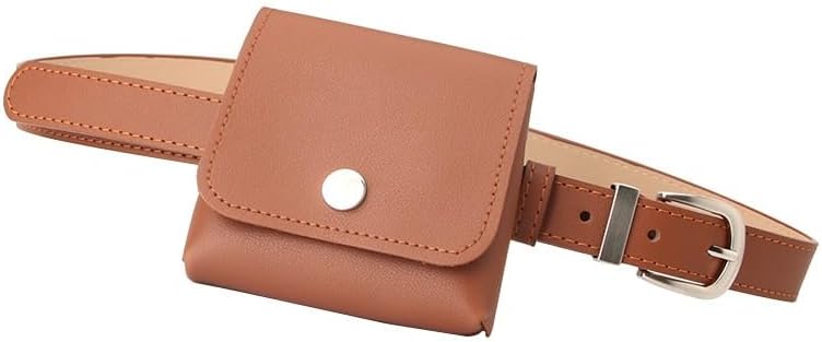 Leather Belt Waist Bag Mini Coin Purse Dress Multifunctional Small image 2
