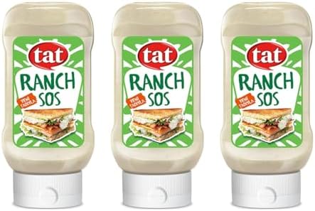 Tat Ranch Sos, Sandviç Sosu, 220 Gram, 3'lü Paket - Görsel 1
