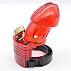 SeLgurFos Chastity Belt Plastic Chastity Cage For Men Penis Cage Adjustable Ring Size and Length Fetish Erotic Sex Toy