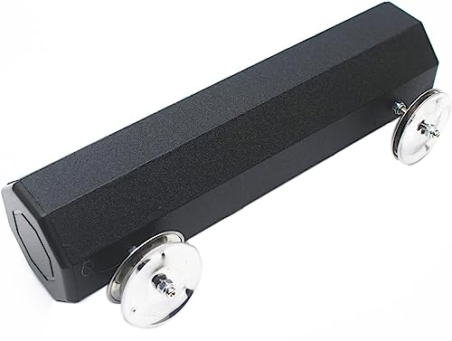 Tuoren Percussion Musical Instrument Octagonal Jingle Shaker Sand Hammer With Metal Jingle Bell For Cajon, Hand Drum, Guitarists, Singer Vocalists Playing #TOP5