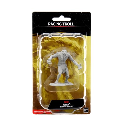 WizKids Games WZK90081 Accessories miniature de troll non peinte