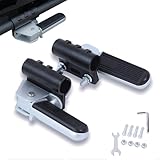 Mokuo Scooter 25mm Footpegs Clamp Kit in Heavy Iron Material for Scooter Mopeds 25mm Highway Bar Foot Rest